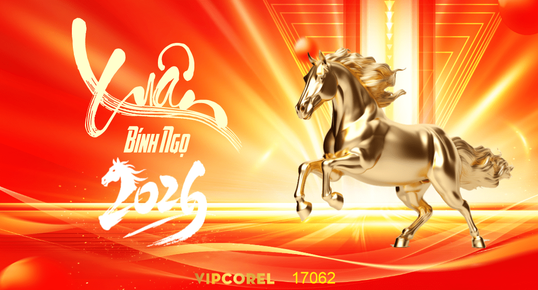 Backdrop Happy New Year 2026 file corel #43