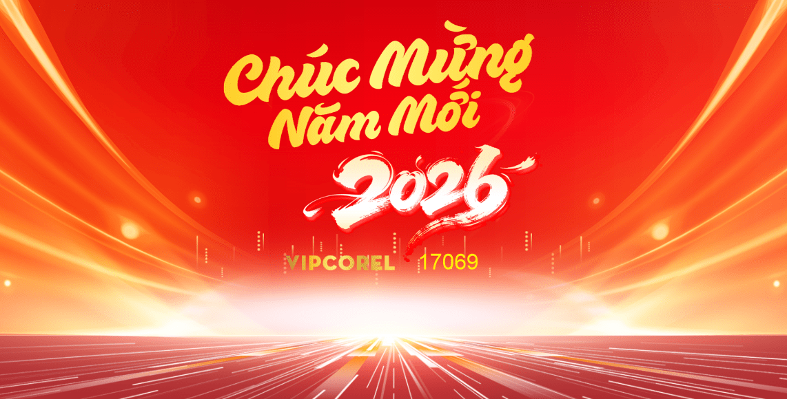 Backdrop Happy New Year 2026 file corel #50