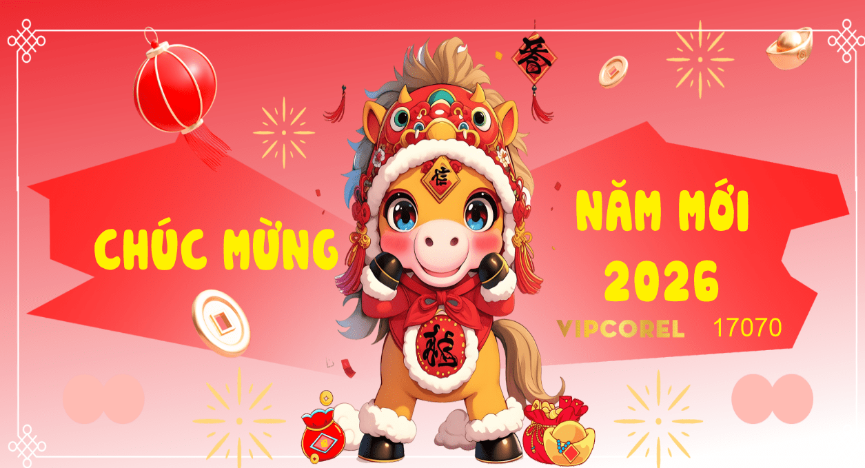 Backdrop Happy New Year 2026 file corel #51