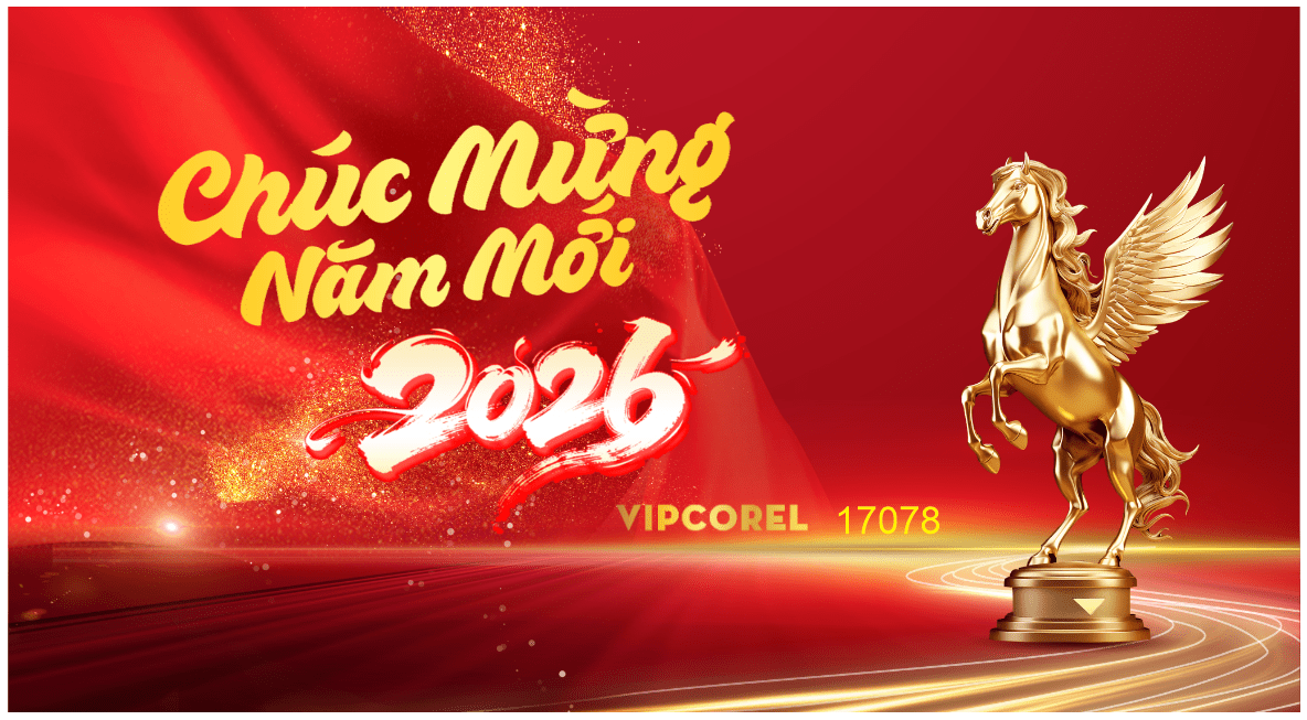 Backdrop Happy New Year 2026 file corel #59