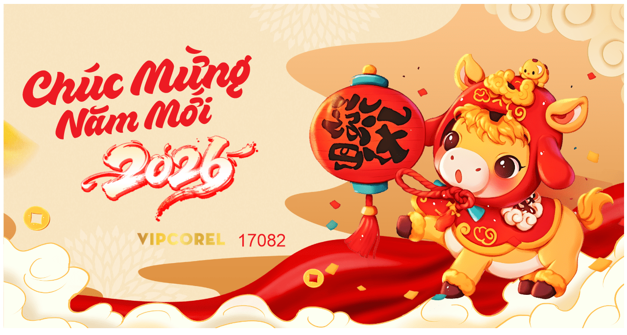 Backdrop Happy New Year 2026 file corel #63