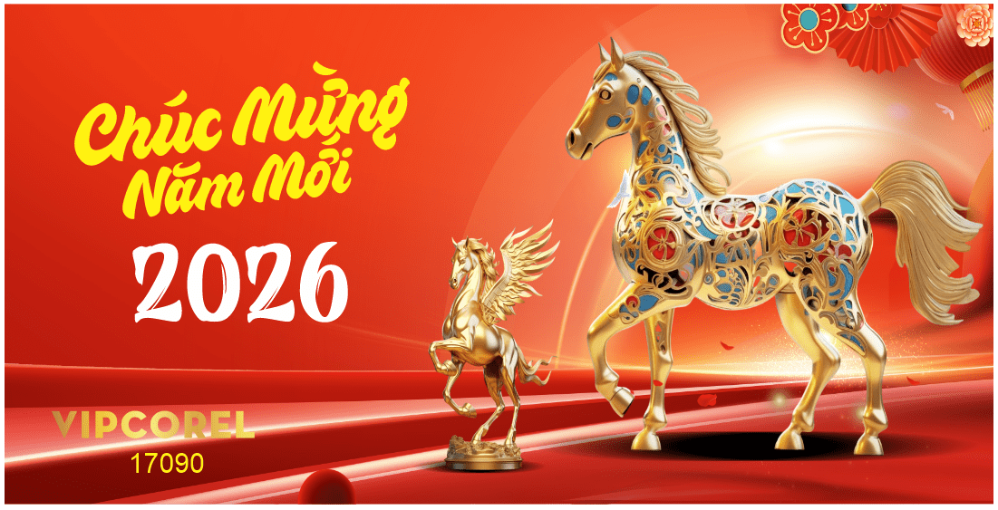 Backdrop Happy New Year 2026 file corel #71