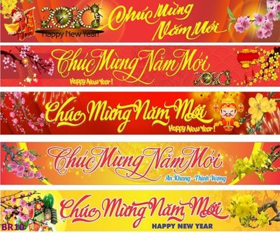 File gốc file inbăng rôn chúc mừng năm mới BR10 (trang trí) phòng trẻ em