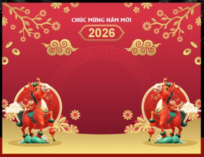 Tải file gốc Backdrop Happy New Year 2026 file corel #2 (bản PSD) còn layer