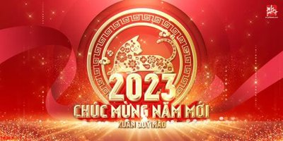 Chi tiết file gốc file in baner tết 2023 phông tết tất niên khai xuân TE267 (cho in tráng gương)