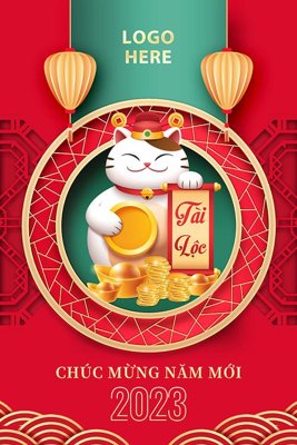 File PSD file in baner tết 2023 phông tết tất niên khai xuân TE288 (nguyên bản) cho thiết kế