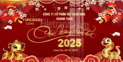 File in lụa file in banner tết 2025 phông tết tất niên khai xuân chúc mừng năm mới 2025 TET1050 (tân cổ điển) file in banner tết 2025 phông tết tất niên khai xuân chúc mừng năm mới 2025 TET1050