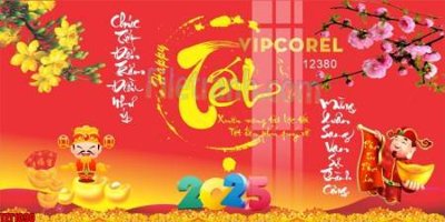 File ảnh file in banner tết 2025 phông tết tất niên khai xuân chúc mừng năm mới 2025 TET1090 (gốc) cho trang trí nội thất
