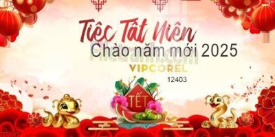 File ảnh file in banner tết 2025 phông tết tất niên khai xuân chúc mừng năm mới 2025 TET1113 (gốc) dùng in Pano