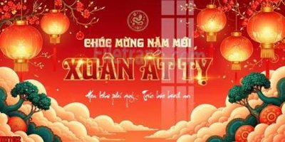 Tệp tin gốc file in banner tết 2025 phông tết tất niên khai xuân chúc mừng năm mới 2025 TET1152 (dùng cho in ấn) chuyên nghiệp