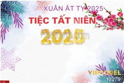 File tranh ảnh gốc file in banner tết 2025 phông tết tất niên khai xuân chúc mừng năm mới 2025 TET1159 dùng cho in khổ lớn