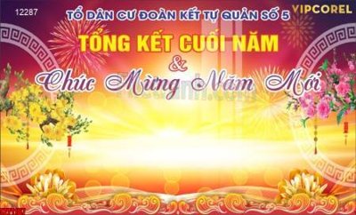 File gốc in mica file in banner tết 2025 phông tết tất niên khai xuân chúc mừng năm mới 2025 TET1167 chất lượng