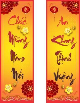 Download file file câu đối tết chúc mừng năm mới 2025 TET1428 (gốc) in mica bàn thờ