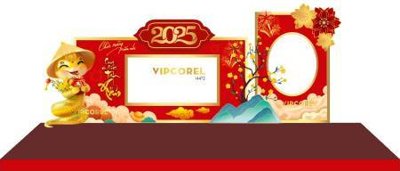 Tải file File check in decor backop trang trí cổng tết năm mới 2025 TET1440 (gốc) làm file quảng cáo