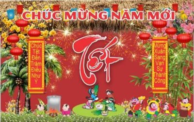 File gốc File tiểu cảnh tết check in phông tết 2025 TET1473 (vector) cho in ấn