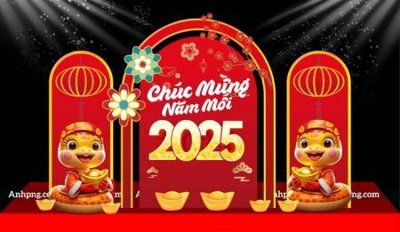 Tải file File backdrop decor check in xuân ất tỵ 2025 TET1704 (gốc) in ấn ngay lập tức