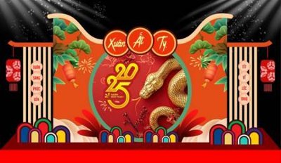 File in trần File backdrop decor check in xuân ất tỵ 2025 TET1723 (file gốc) phong thủy