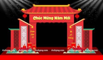 File tranh File backdrop decor check in xuân ất tỵ 2025 TET1735 (gốc) chủ đề con người