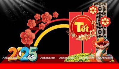 File tranh File backdrop decor check in xuân ất tỵ 2025 TET1743 (gốc) in film