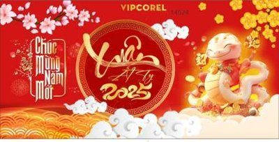 File gốc File backdrop phông chúc mừng năm mới tết 2025 ất tỵ TET2022 (ảnh chi tiết) để in trần