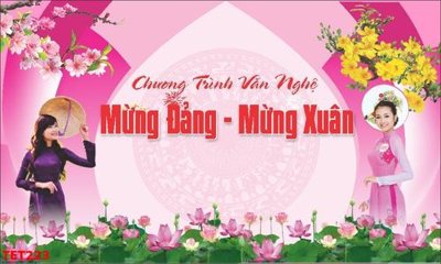 File gốc file in baner tết 2023 phông tết tất niên khai xuân TET223 (dành cho trang trí nội thất)