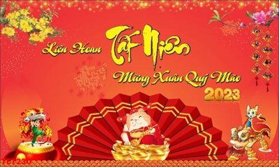 Download file file in baner tết 2023 phông tết tất niên khai xuân TET230 (gốc) in mica ốp bếp
