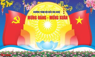 Tải file gốc file in baner tết 2023 phông tết tất niên khai xuân TET254 (in khổ lớn) không vỡ