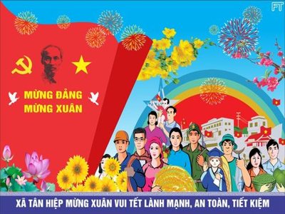 File tranh file in baner tết 2023 phông tết tất niên khai xuân TET501 (gốc) chủ đề thành phố