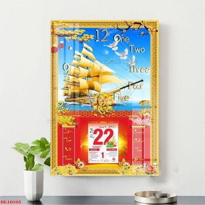 File in ấn File in đốc lịch block lịch DL10105 (bản gốc) cao cấp