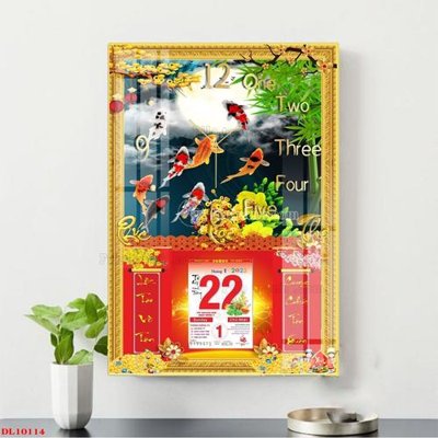File PSD in ấn File in đốc lịch block lịch DL10114 (chất lượng cao)