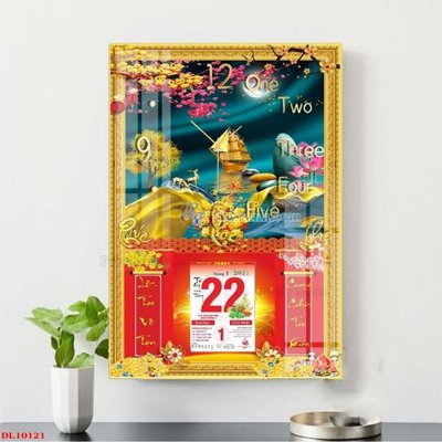 File tranh File in đốc lịch block lịch DL10121 (ảnh gốc) không bị mờ