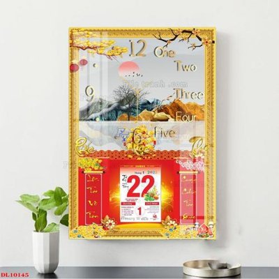 File gốc File in đốc lịch block lịch DL10145 (PSD/TIFF) độ phân giải cao