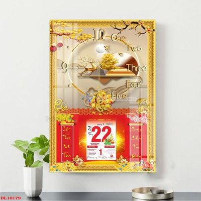 File ảnh File in đốc lịch block lịch DL10179 (gốc) in standee
