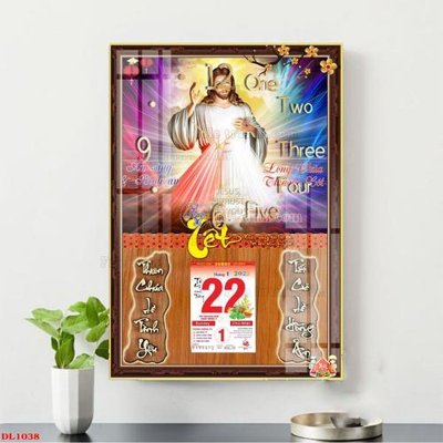 File in lụa File in đốc lịch block lịch DL1038 (tân cổ điển) File in đốc lịch block lịch DL1038