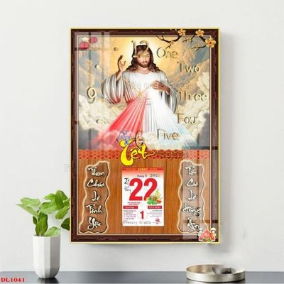 File ảnh File in đốc lịch block lịch DL1041 (gốc) dùng in Pano