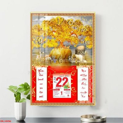 Tệp tin gốc File in đốc lịch block lịch DL1056 (chất lượng cao) File in đốc lịch block lịch DL1056