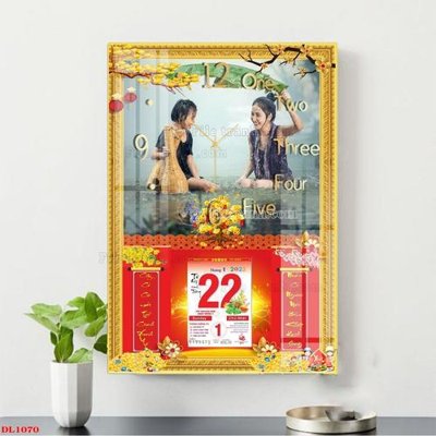 File in trần File in đốc lịch block lịch DL1070 (bản gốc) mây trời