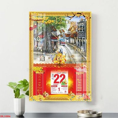 File gốc File in đốc lịch block lịch DL1094 (in mica) làm quà tặng