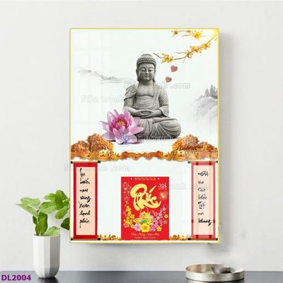 Ảnh gốc File in đốc lịch tết block lịch TDL2004 (nét căng) in mica