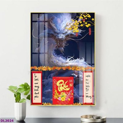 Tệp tin gốc File in đốc lịch tết block lịch TDL2024 (dùng cho in ấn) chuyên nghiệp