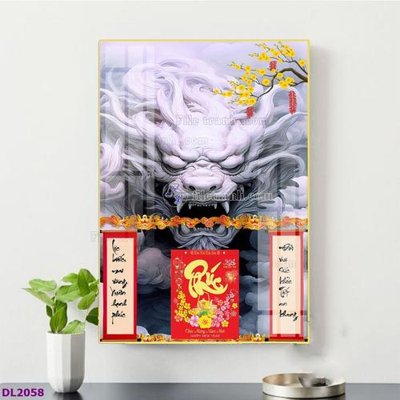 Cung cấp file tranh gốc File in đốc lịch tết block lịch TDL2058 độc quyền