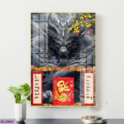 File tranh File in đốc lịch tết block lịch TDL2063 (gốc) chủ đề thiên nhiên