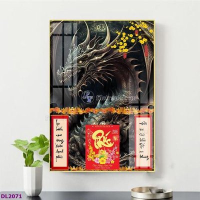 File tranh quảng cáo File in đốc lịch tết block lịch TDL2071 (file gốc) chuyên nghiệp