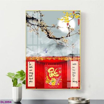 File in ấn cao cấp File in đốc lịch tết block lịch TDL2094 (file gốc)