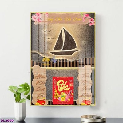 Download file gốc File in đốc lịch tết block lịch TDL2099 (độ nét cao)