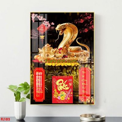 Download file gốc File in tranh đốc lịch tết block lịch FL103 (in lụa) cao cấp