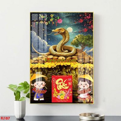 Tải file File in tranh đốc lịch tết block lịch FL107 (gốc) làm file in ấn