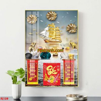 File ảnh File in tranh đốc lịch tết block lịch FL139 (gốc) in biển hiệu