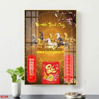 Tải file File in tranh đốc lịch tết block lịch FL149 (ảnh gốc) file AI/EPS