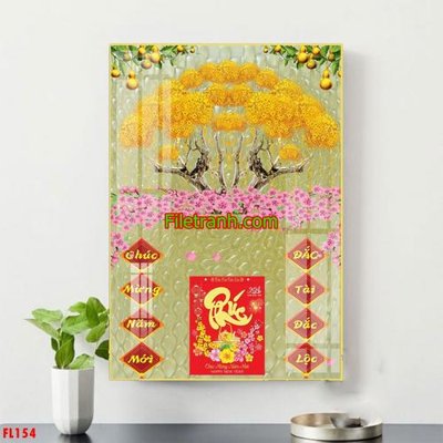 Tải file gốc File in tranh đốc lịch tết block lịch FL154 (bản PSD) đầy đủ layer